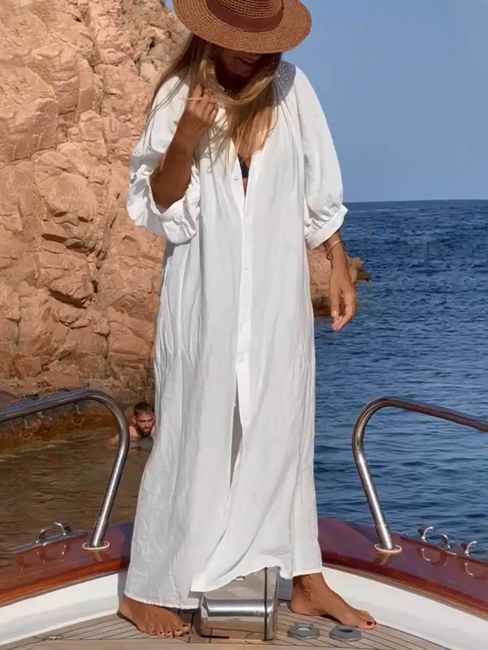 JARDELINA™ | Vestido Longo Para Noites em Que Você Quer Ser Inesquecível
