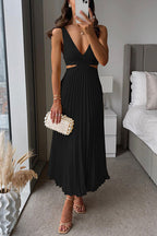 GRACINDA™ | Vestido Midi Para Quando Você Quer Impressionar Sem Se Esforçar