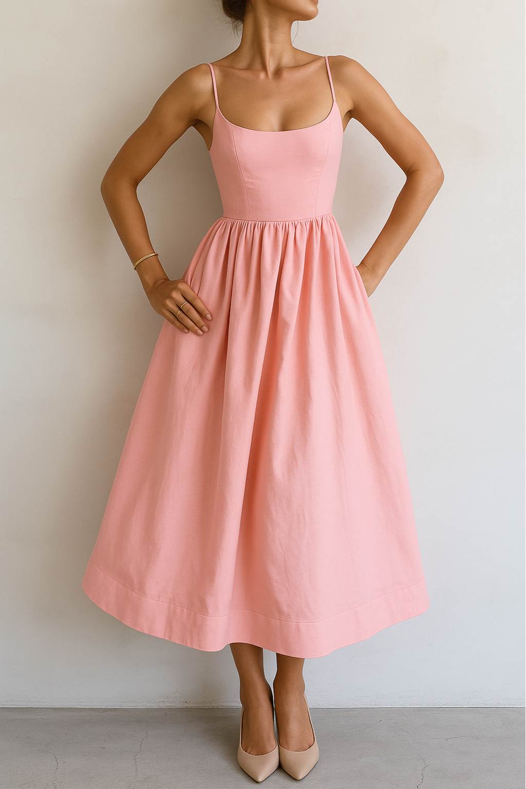 IRACEMA™ | Vestido Midi Que Transforma Qualquer Dia Comum em Momento Especial
