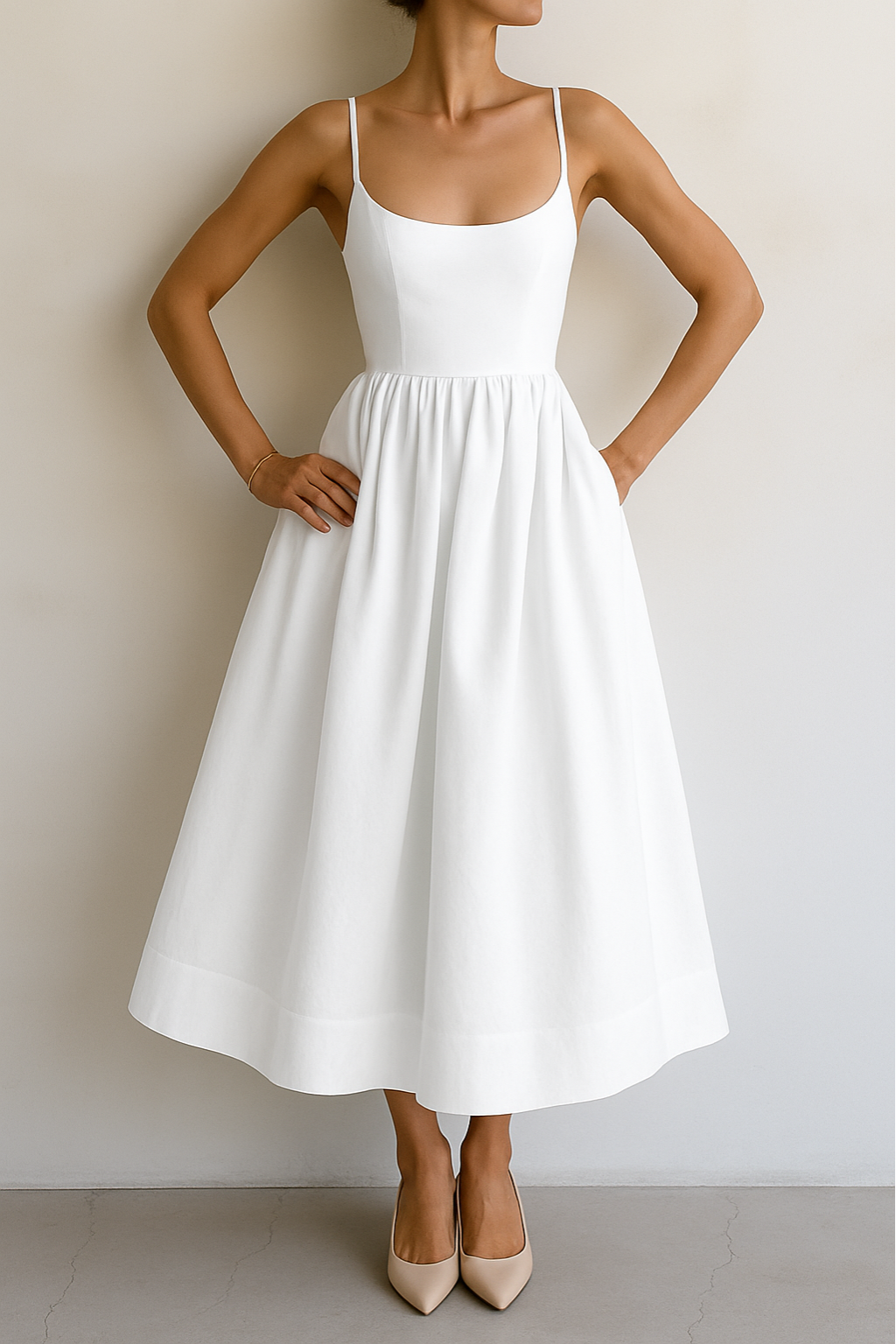 IRACEMA™ | Vestido Midi Que Transforma Qualquer Dia Comum em Momento Especial