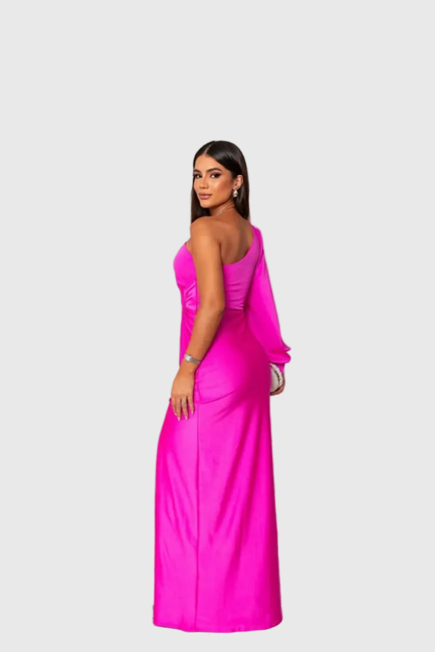 LÉLIA™ | Vestido Midi Para a Mulher Que Não Precisa de Aprovação Para Brilhar