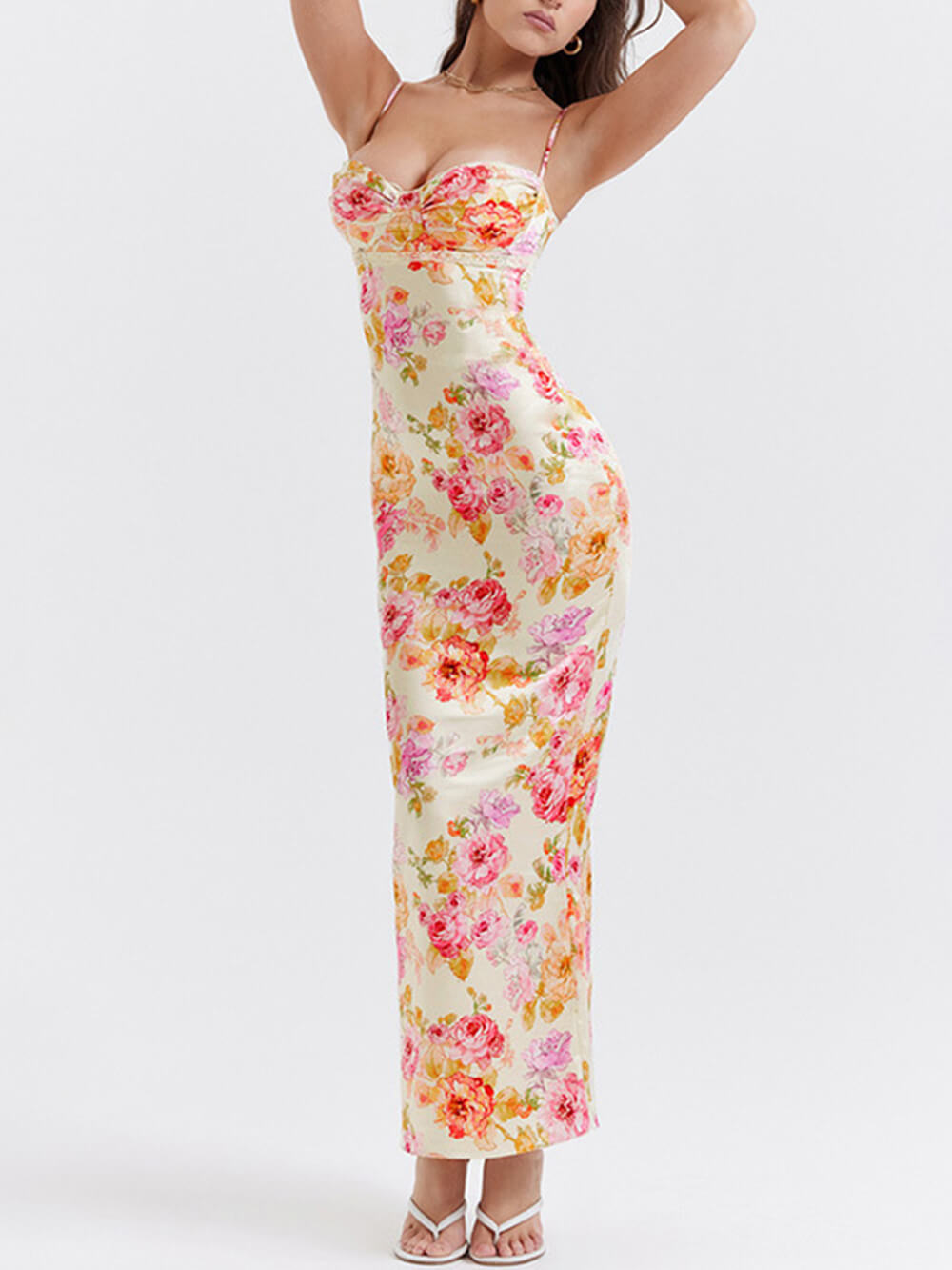 IMELDA™ | Vestido Longo Que Faz Todas as Câmeras Virem Para Você