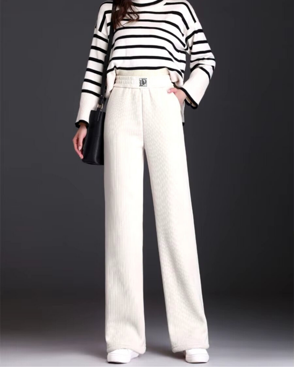 BRANCA™ | Calça Que Faz Suas Pernas Parecerem Quilômetros de Elegância