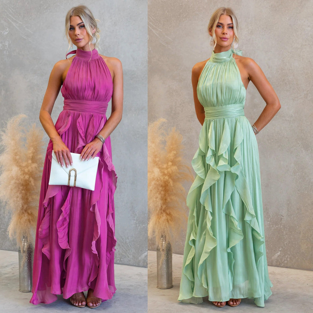 BENEDITA™ | Vestido Midi Que Faz Você Se Sentir a Mulher Mais Elegante da Sala