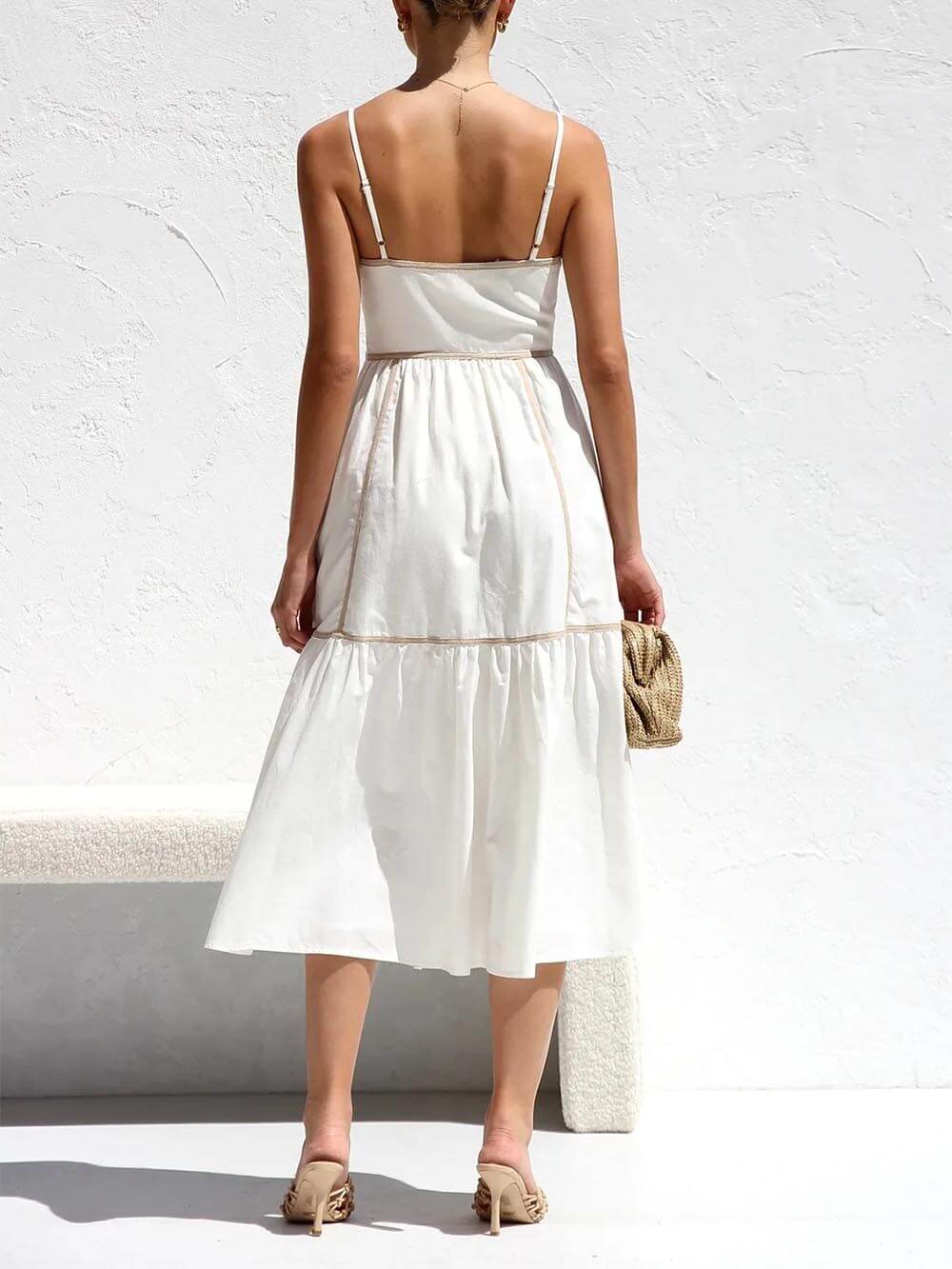 LEONTINA™ | Vestido Midi Para a Mulher Que Não Precisa de Aprovação Para Brilhar
