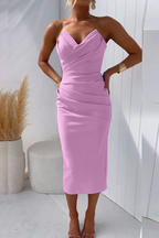LÚCIA™ | Vestido Midi Que Transforma Qualquer Dia Comum em Momento Especial