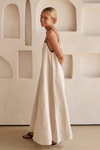 NATIVIDADE™ | Vestido Midi Que Faz Você Se Sentir a Mulher Mais Elegante da Sala