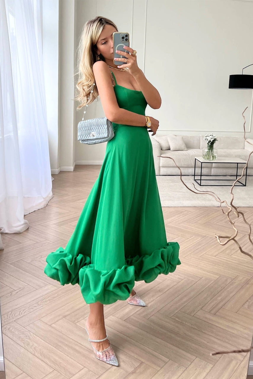 ISABEL™ | Vestido Midi Para a Mulher Que Não Precisa de Aprovação Para Brilhar