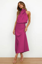 FERNANDA™ | Vestido Midi Que Faz Você Se Sentir a Mulher Mais Elegante da Sala