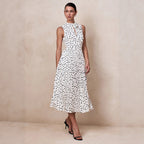 RAQUEL™ | Vestido Midi Para Quando Você Quer Impressionar Sem Se Esforçar