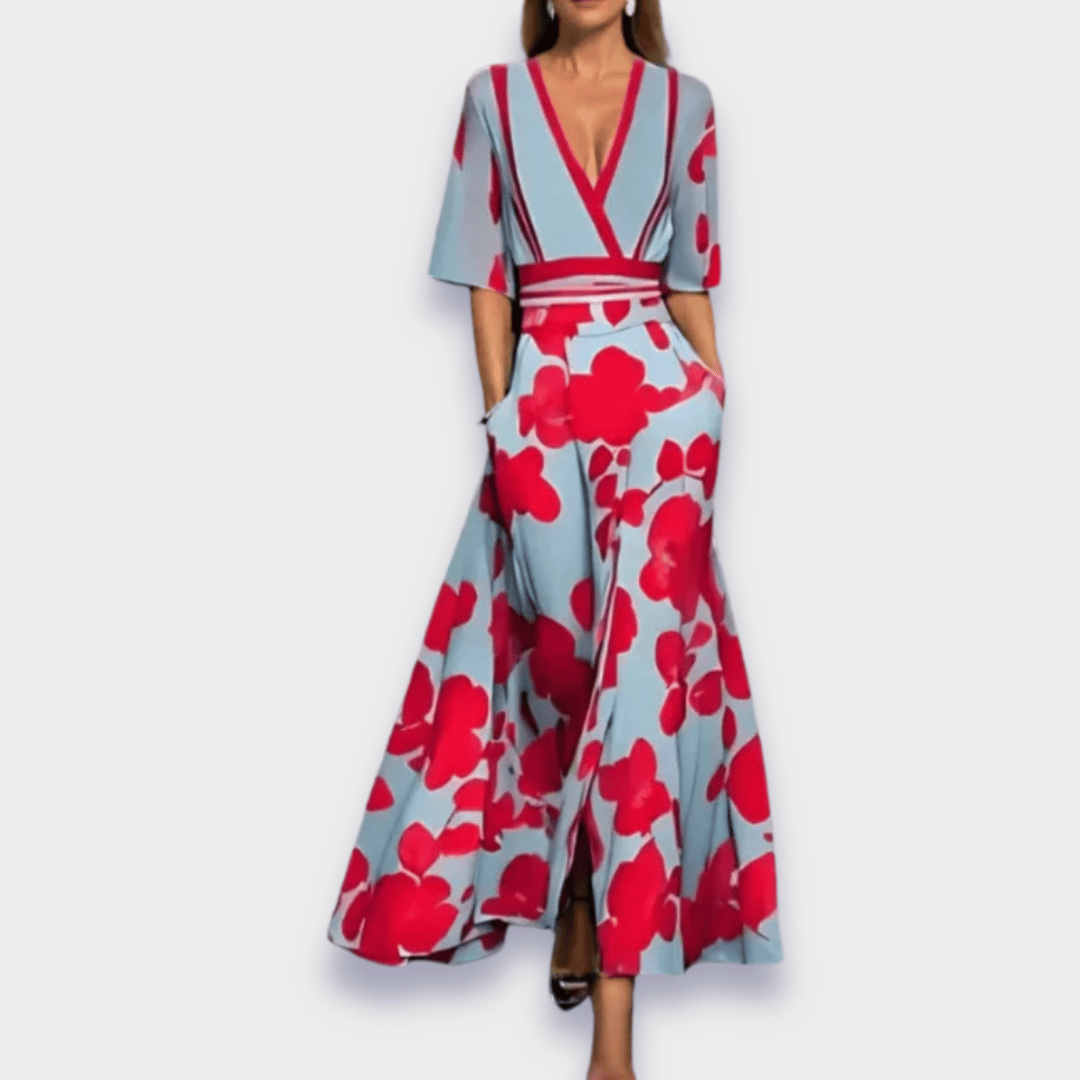 RITA™ | Vestido Midi Para Quando Você Quer Impressionar Sem Se Esforçar