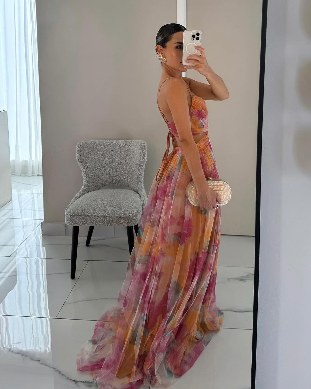 SOFIA™ | Vestido Midi Para Quando Você Quer Impressionar Sem Se Esforçar