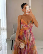 SOFIA™ | Vestido Midi Para Quando Você Quer Impressionar Sem Se Esforçar