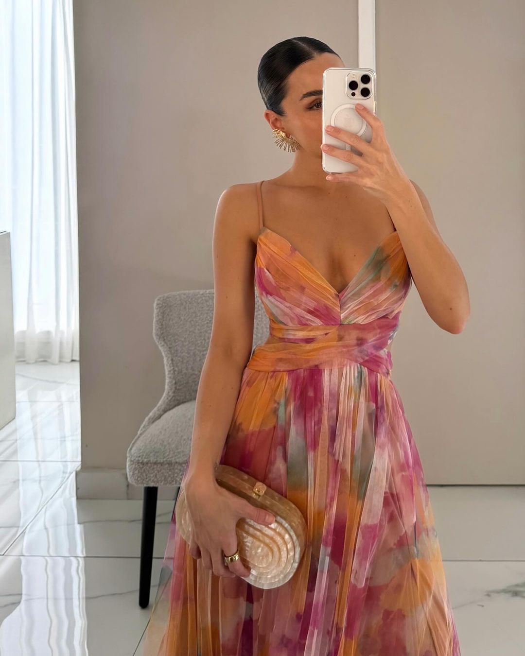SOFIA™ | Vestido Midi Para Quando Você Quer Impressionar Sem Se Esforçar