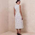 RAQUEL™ | Vestido Midi Para Quando Você Quer Impressionar Sem Se Esforçar