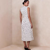 RAQUEL™ | Vestido Midi Para Quando Você Quer Impressionar Sem Se Esforçar