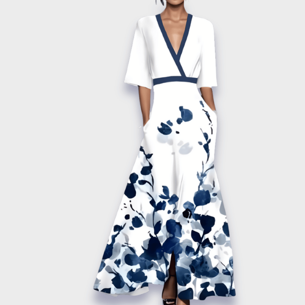 RITA™ | Vestido Midi Para Quando Você Quer Impressionar Sem Se Esforçar