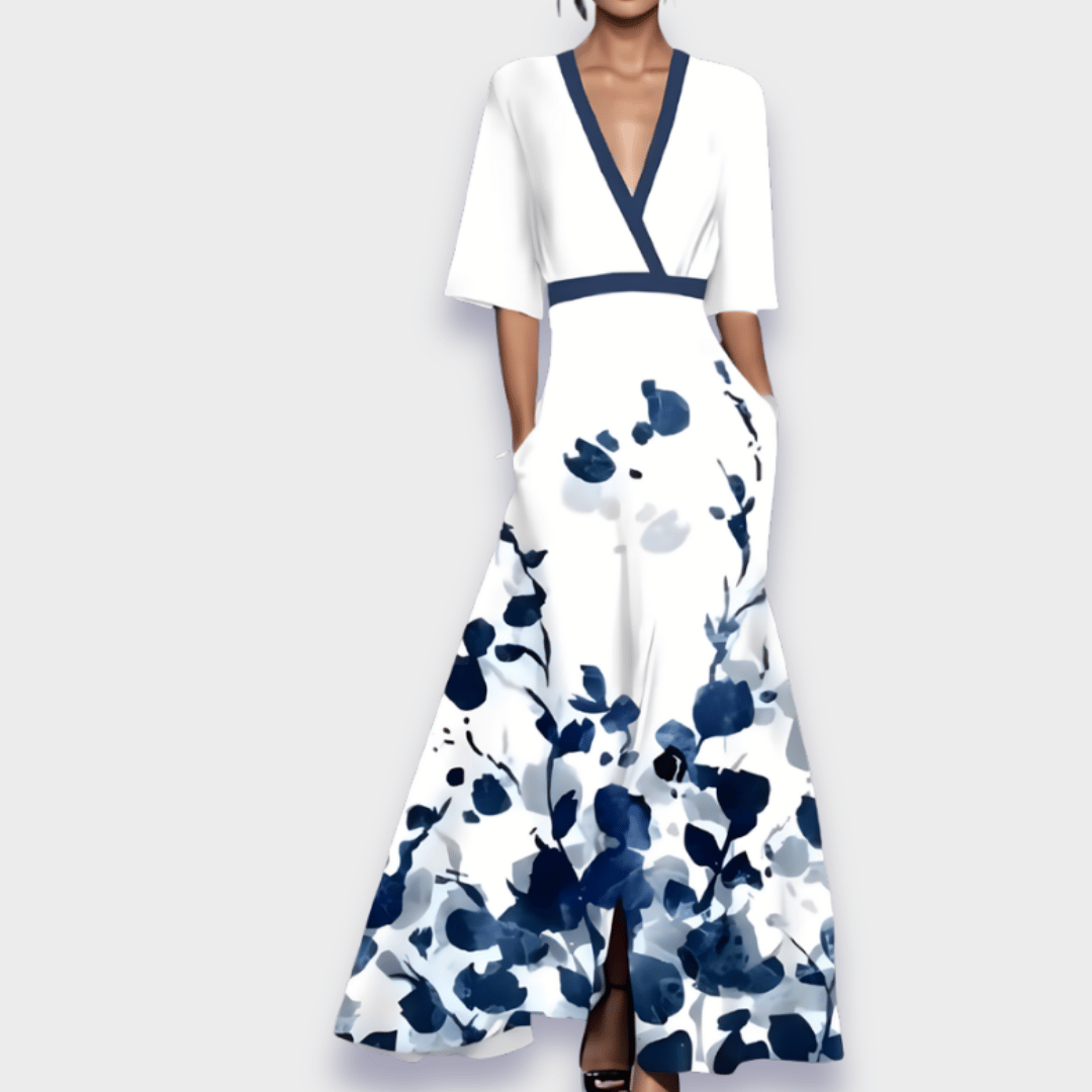 RITA™ | Vestido Midi Para Quando Você Quer Impressionar Sem Se Esforçar