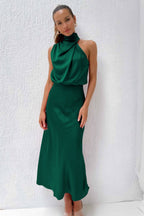 FERNANDA™ | Vestido Midi Que Faz Você Se Sentir a Mulher Mais Elegante da Sala