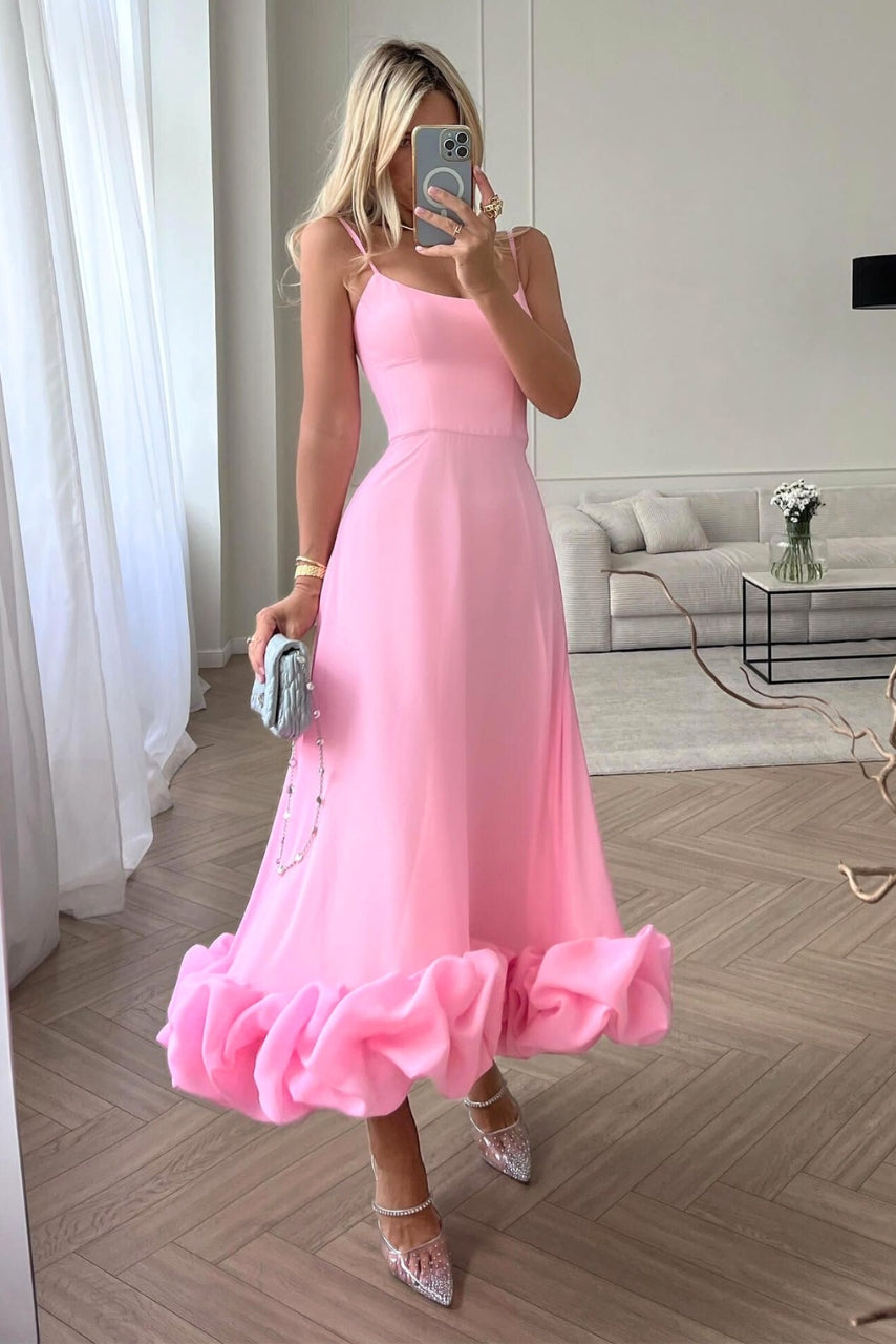 XICA™ | Vestido Midi Para Quando Você Quer Impressionar Sem Se Esforçar
