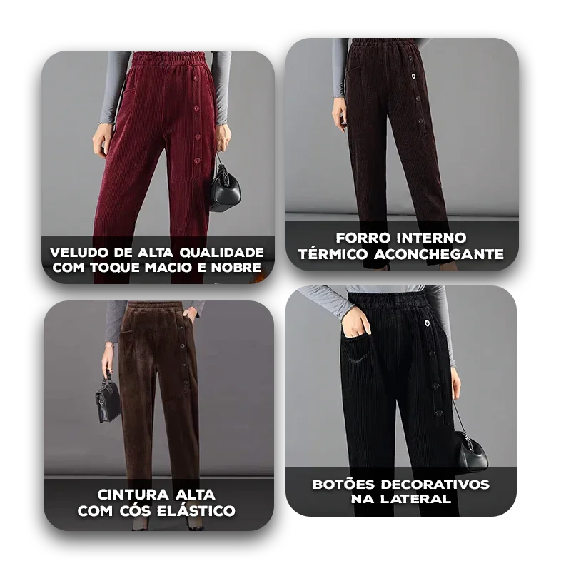 GLÓRIA™ | Calça Para Quando Conforto e Estilo Precisam Andar Juntos
