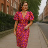 MARINA™ | Vestido Midi Para Quando Você Quer Impressionar Sem Se Esforçar