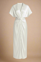 ROSALBA™ | Vestido Midi Que Transforma Qualquer Passo Numa Declaração de Estilo