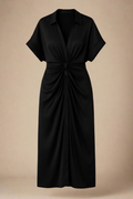 ROSALBA™ | Vestido Midi Que Transforma Qualquer Passo Numa Declaração de Estilo