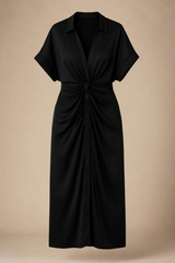 ROSALBA™ | Vestido Midi Que Transforma Qualquer Passo Numa Declaração de Estilo