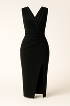 XAVIERA™ | Vestido Midi Para a Mulher Que Não Precisa de Aprovação Para Brilhar