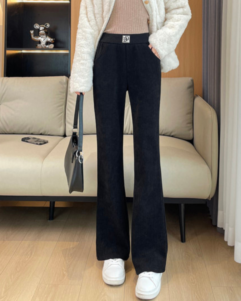 BRANCA™ | Calça Que Faz Suas Pernas Parecerem Quilômetros de Elegância