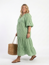 RUTH™ | Vestido Midi Para a Mulher Que Não Precisa de Aprovação Para Brilhar