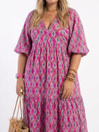 RUTH™ | Vestido Midi Para a Mulher Que Não Precisa de Aprovação Para Brilhar