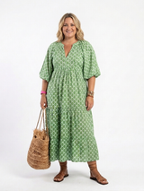 RUTH™ | Vestido Midi Para a Mulher Que Não Precisa de Aprovação Para Brilhar