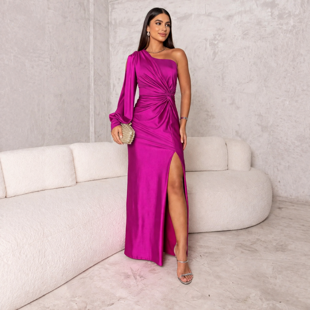 LINDAURA™ | Vestido Midi Para Quando Você Quer Impressionar Sem Se Esforçar
