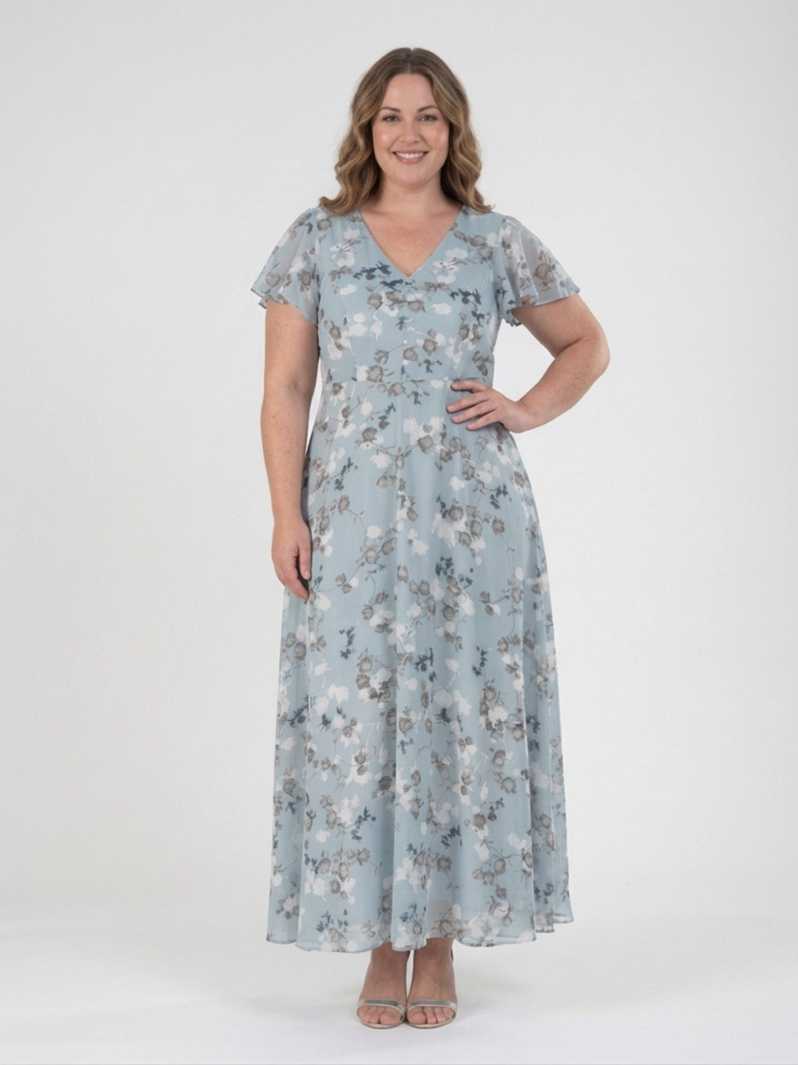 AMÉLIA™ | Vestido Midi Que Faz Você Se Sentir a Mulher Mais Elegante da Sala