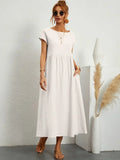 JUSTINIANA™ | Vestido Midi Para a Mulher Que Não Precisa de Aprovação Para Brilhar