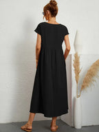 JUSTINIANA™ | Vestido Midi Para a Mulher Que Não Precisa de Aprovação Para Brilhar