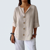 PLÁCIDA™ | Blusa Leve Como Brisa, Poderosa Como Você