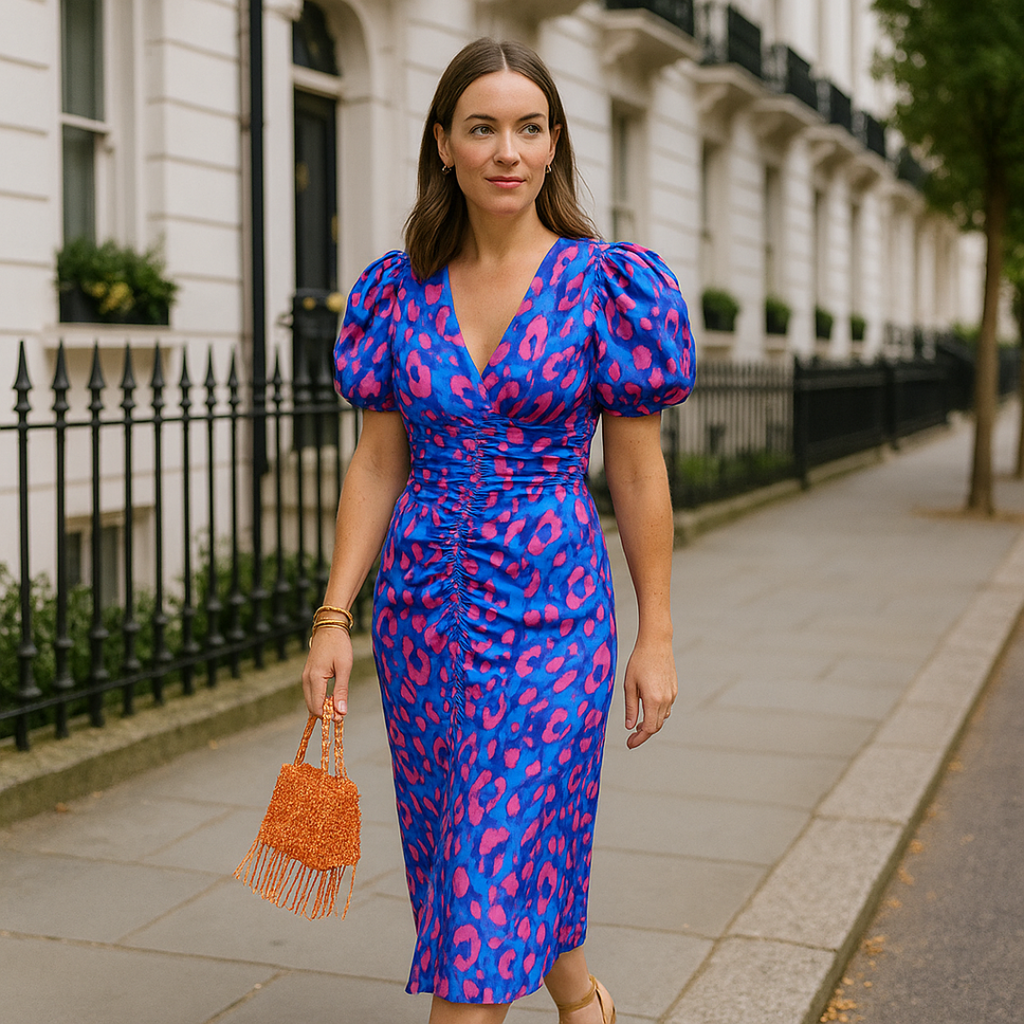 MARINA™ | Vestido Midi Para Quando Você Quer Impressionar Sem Se Esforçar
