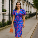 MARINA™ | Vestido Midi Para Quando Você Quer Impressionar Sem Se Esforçar