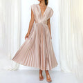 ISAURA™ | Vestido Midi Que Faz Você Se Sentir a Mulher Mais Elegante da Sala