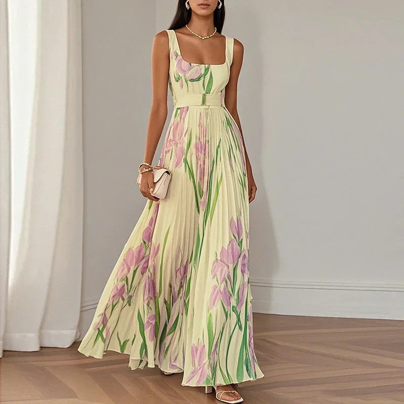 ROSA™ | Vestido Midi Que Transforma Qualquer Dia Comum em Momento Especial
