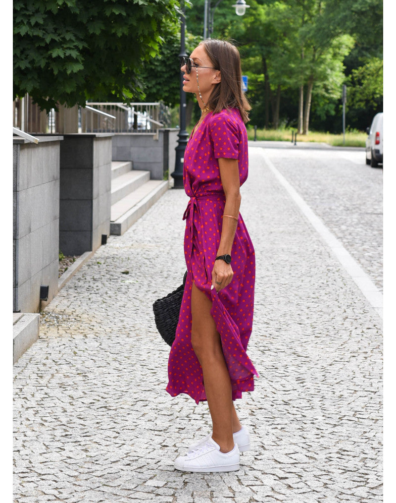 MARTA™ | Vestido Midi Que Faz Você Se Sentir a Mulher Mais Elegante da Sala