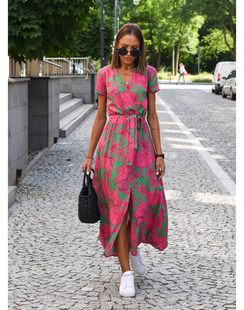 MARTA™ | Vestido Midi Que Faz Você Se Sentir a Mulher Mais Elegante da Sala