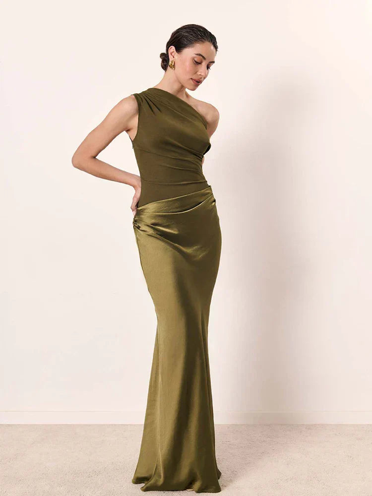 ZÉLIA™ | Vestido Midi Para a Mulher Que Não Precisa de Aprovação Para Brilhar