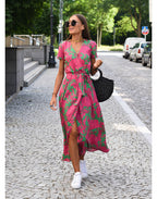 MARTA™ | Vestido Midi Que Faz Você Se Sentir a Mulher Mais Elegante da Sala