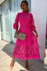 ELZA™ | Vestido Midi Para a Mulher Que Não Precisa de Aprovação Para Brilhar