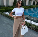 DOMITILA™ | Calça Que Faz Suas Pernas Parecerem Quilômetros de Elegância