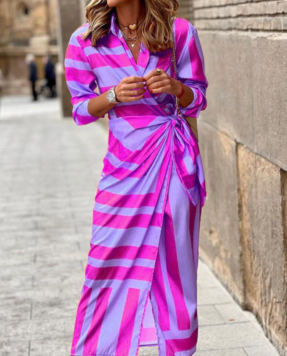 JANDIRA™ | Vestido Midi Para a Mulher Que Não Precisa de Aprovação Para Brilhar